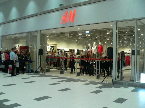 Novootvorená predajňa H&M