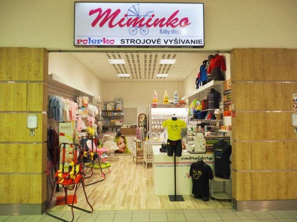 Novootvorená predajňa Miminko Baby Shop