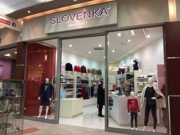 Novootvorená predajňa Slovenka Novootvorená predajňa Slovenka