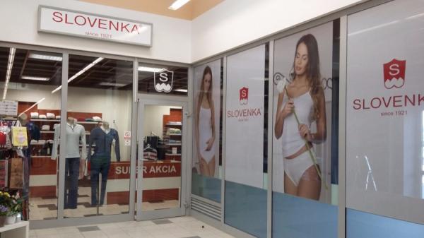 Novootvorená predajňa Slovenka Novootvorená predajňa Slovenka